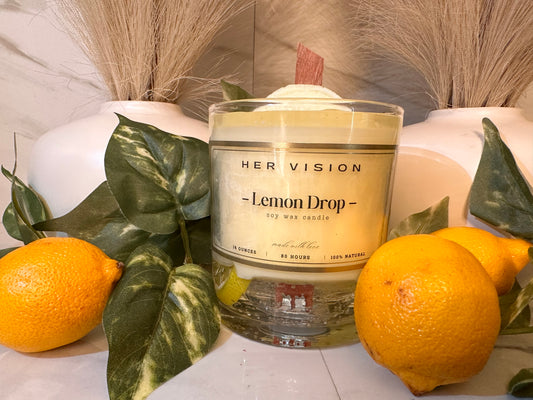 Lemon Drop- 22 oz Decorative Scented Candle