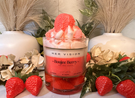 Boujee Berry- 22 oz Decorative Scented Candle